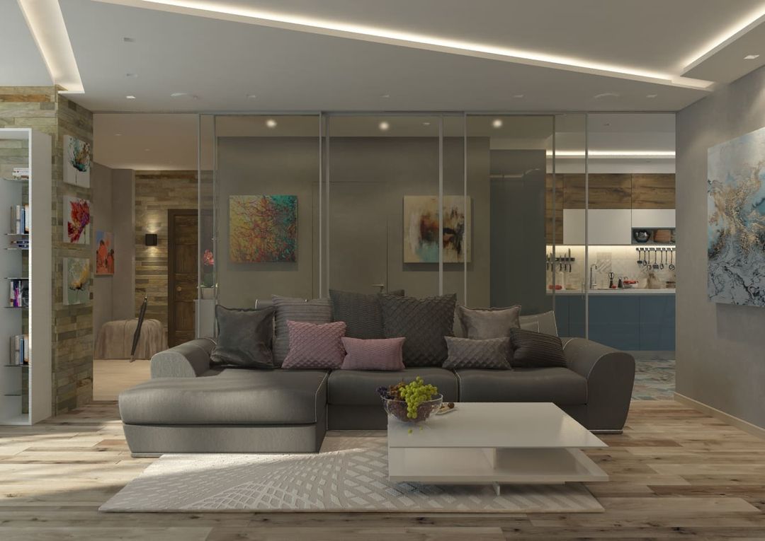 «Градиент». Квартира 100 м2 в Ростове-на-Дону